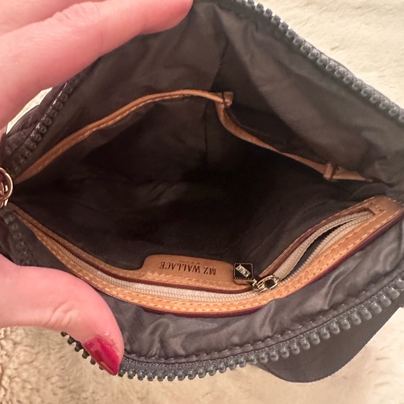 MZ Wallace Gray Quilted Women's Bag - Picture 5 of 11